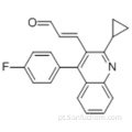 (E) -3- [2-Ciclopropil-4- (4-fluorofenil) -3-quinolinil-2-propenal CAS 148901-68-2